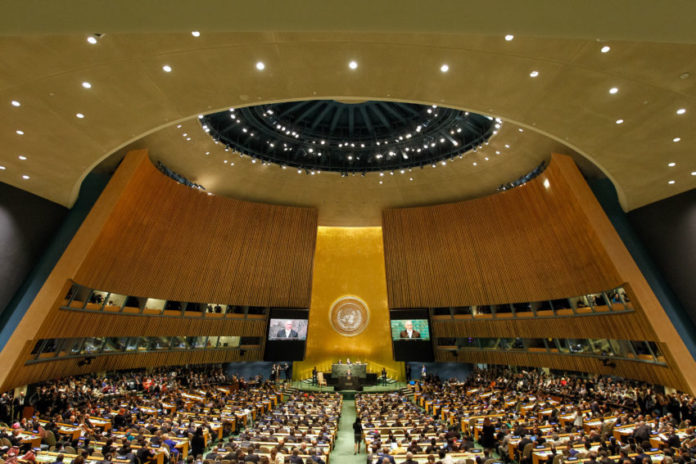 Sede da ONU, nos Estados Unidos