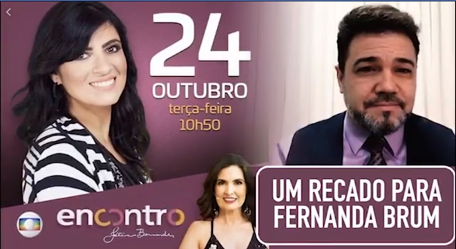 Marco Feliciano manda recado para Fernanda Brum sobre ida ao Programa Encontro na Rede Globo