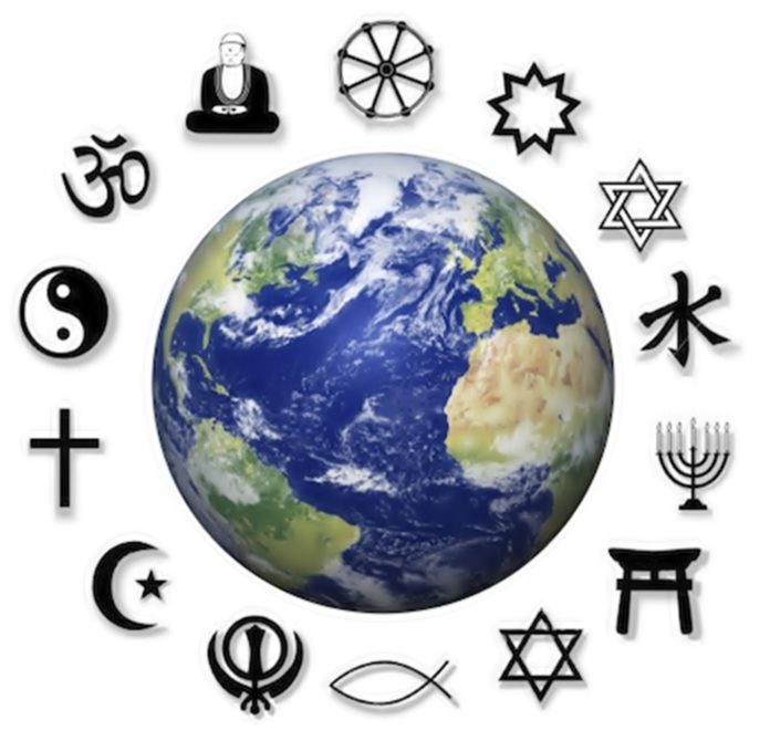 Religiões ao redor do mundo