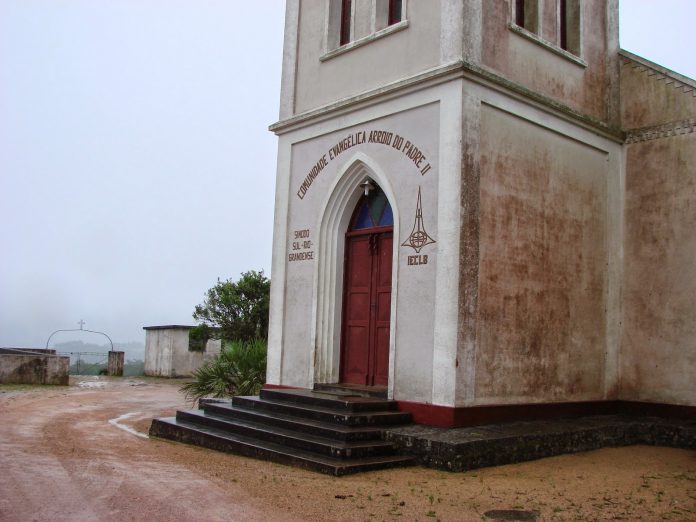 Igreja evangélica em Arroio do Padre, RS, cidade mais evangélica do Brasil