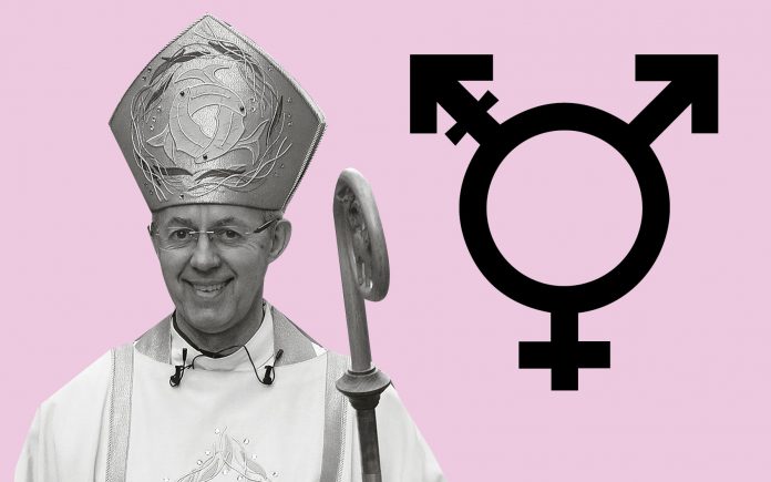Arcebispo de Canterbury e líder da Igreja Anglicana, Justin Welby, a favor da ideologia de gênero