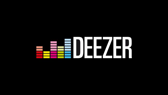 Logo do serviço de streaming de música Deezer