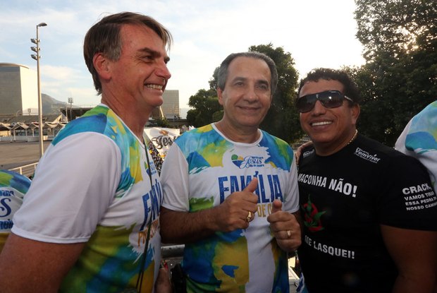 Jair Bolsonaro, Silas Malafaia e Magno Malta