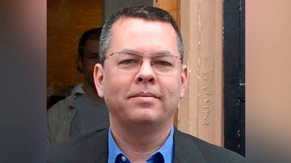 Pastor Andrew Brunson está preso na Turquia
