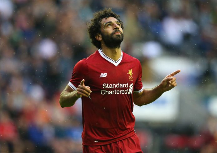 Salah, jogador muçulmano da seleção do Egito e do Liverpool