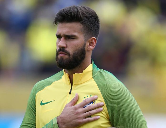 Alisson, goleiro da seleção brasileira na Copa do Mundo 2018