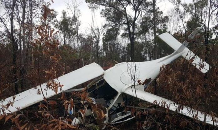 Pastor sobrevive a queda de avião de missão batista na Austrália. (Foto: Reprodução/Life Flight)