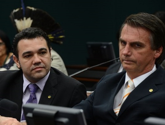 Marco Feliciano e Jair Bolsonaro