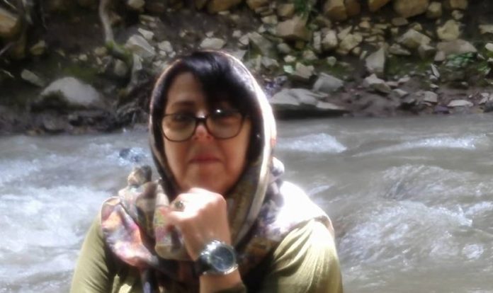 Mahrokh Kanbari presa pelo regime do Irã. (Foto: Reprodução/Middle East Concern)