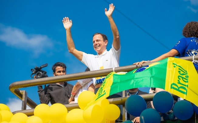 João Doria, governador de São Paulo, na Marcha para Jesus 2019