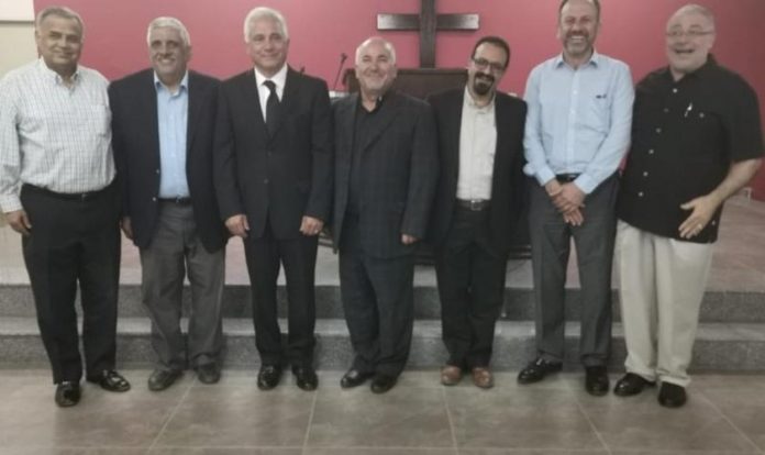 Líderes evangélicos da Jordânia. (Foto: Reprodução/Ammannet)