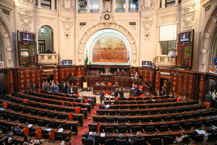 Plenário da Assembleia Legislativa do Rio de Janeiro (Alerj)