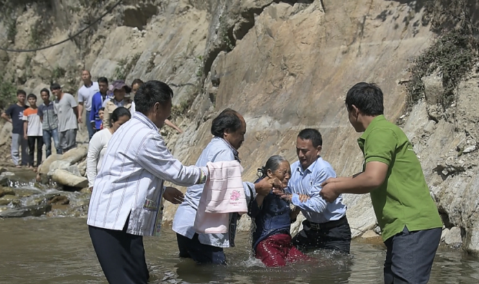 Batismo na China