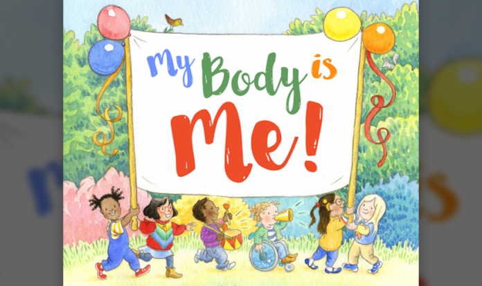Capa do livro infantil “Meu corpo sou eu!”. (Foto: Reprodução/Rachel Rooney/Jessica Ahlberg)