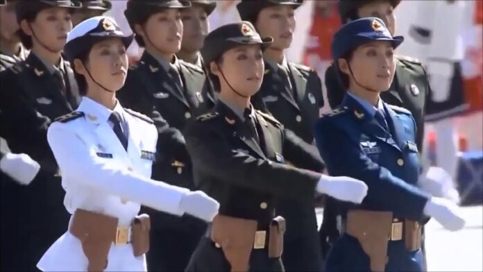 Militares femininas da China