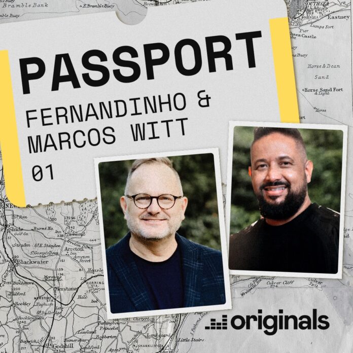 Fernandinnhbo e Marcos Witt na estreia do projeto “Deezer Passport”