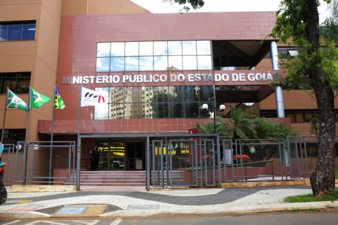 Fachada da Sede do Ministério Público de Goiás.