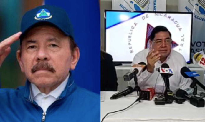 Daniel Ortega e Guillermo Osorno-nicarágua