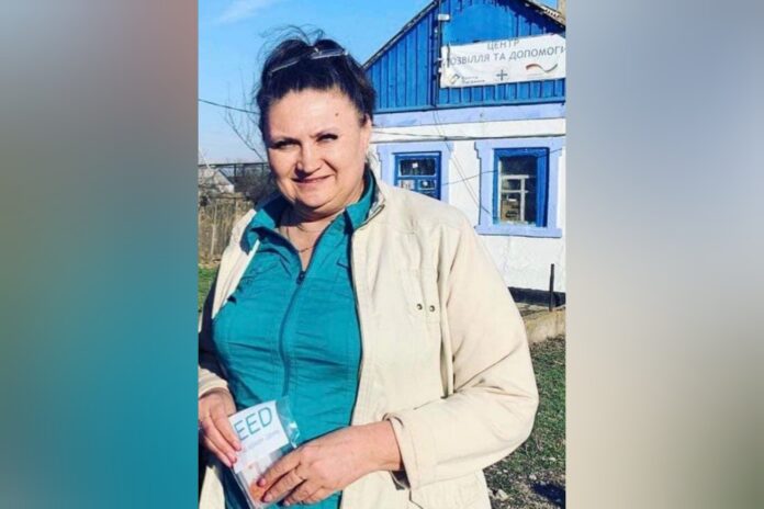 Valentina, uma missionária trabalhadora voluntária, foi sequestrada na Ucrânia