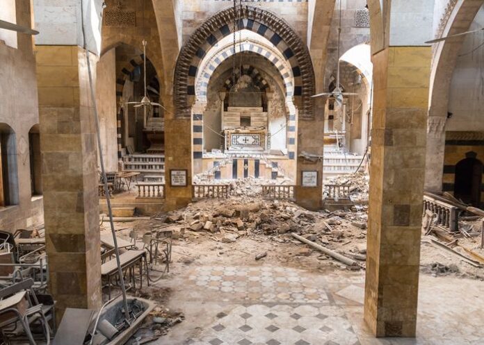 Igreja atacada na Síria
