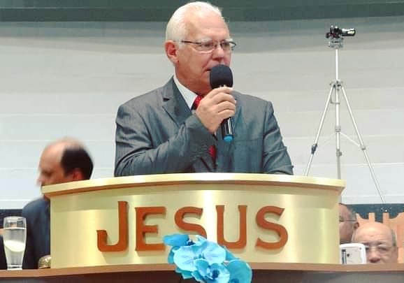 Pastor e presidente das Assembleias de Deus de Cuiabá e Região, Silas Paulo de Souza