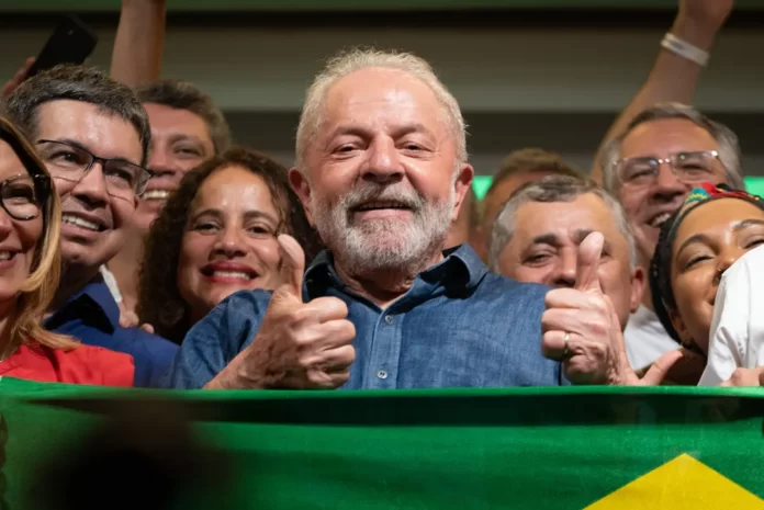 Lula após ganhar o 2º turno da eleições de 2022