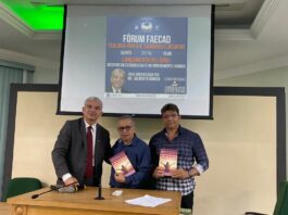 Fórum-Faecad, Dr. Gilberto Garcia, Pr. Isael Araúdo e Pr. Esdras Bento
