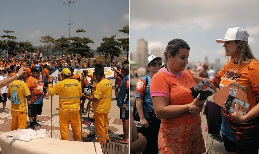 Cristãos foram às ruas em todo país para evangelizar durante Carnaval